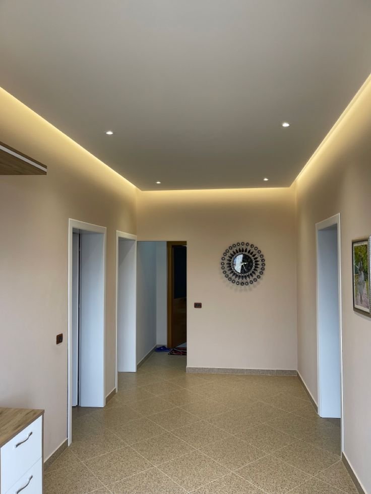 Plastered and finished living room in London