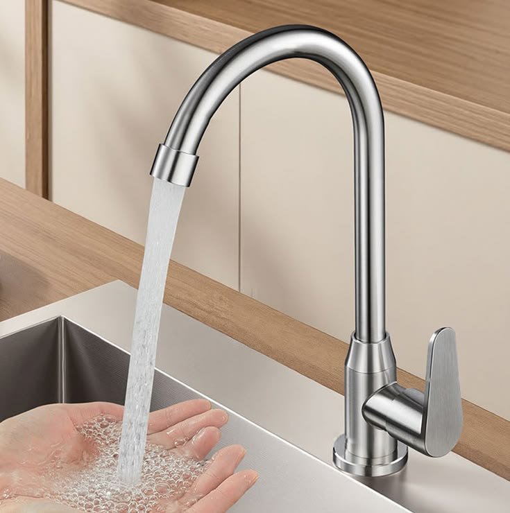 Single handle mixer tap installed in a Bristol home